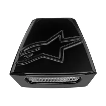 Helma na motorku kryt zadní ventilace pro přilby SUPERTECH S-M10 a S-M8, ALPINESTARS (černý)