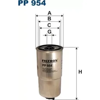 Palivový filtr FILTRON Palivový filtr PP 954