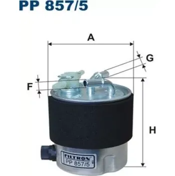 Palivový filtr FILTRON Palivový filtr PP 857/5
