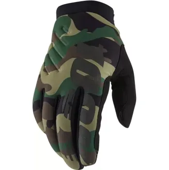 Moto rukavice S100 rukavice BRISKER, 100% - USA (camo/černá, vel. 2XL)