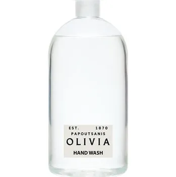 Mýdlo Tekuté mýdlo 1000 ml, náhradní náplň, láhev, Olivia