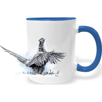 Hrnek - Bažant Barva: Modrá