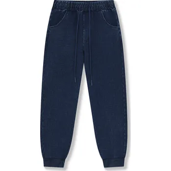 Chlapecké džíny Chlapecké riflové kalhoty, tepláky - Wolf T2561, světlejší modrá Barva: Modrá, Velikost: 104