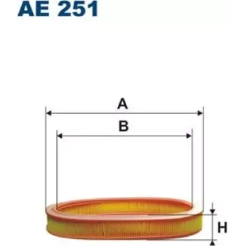 Vzduchový filtr FILTRON Vzduchový filtr AE 251