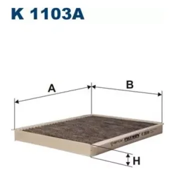 Kabinový filtr FILTRON Kabinový filtr K 1103A