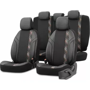 Potah sedadla AMIO Sada autopotahů OTOM HORIZON 1805 ORANGE 3-ZIP