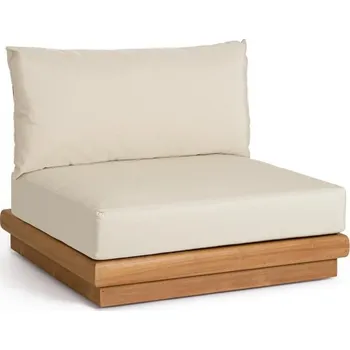 BIZZOTTO Zahradní křeslo DELGADA krémové