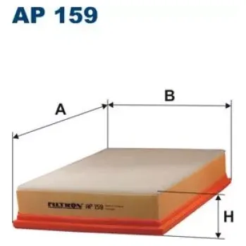 Vzduchový filtr FILTRON Vzduchový filtr AP 159