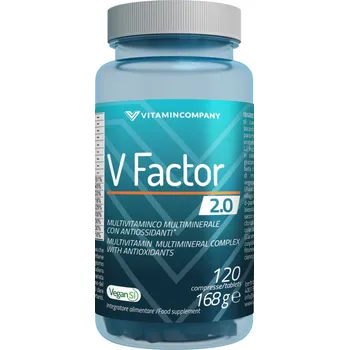 Vitamincompany® V-Factor 2.0 120 cpr - Multivitamin-multiminerál s antioxidanty