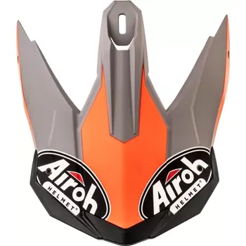 Helma na motorku štít na přilbu STRYCKER, AIROH (Axe - oranžová matná)