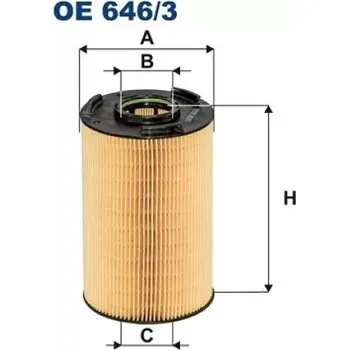 Olejový filtr FILTRON Olejový filtr OE 646/3