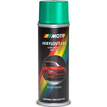 Silikonový sprej MOTIP Škoda zelená atlantik 200ml