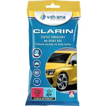 VELVANA CLARIN - ČISTÍCÍ UTĚRKY NA DISKY KOL 20KS