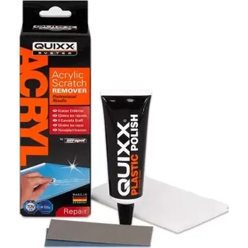 Příslušenství k helmě na motorku Quixx Acrylic Scratch Remover - odstraňovač škrábanců z plexiskla
