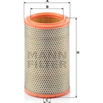 Filtr do auta MANN FILTER Vzduchový filtr C 1387