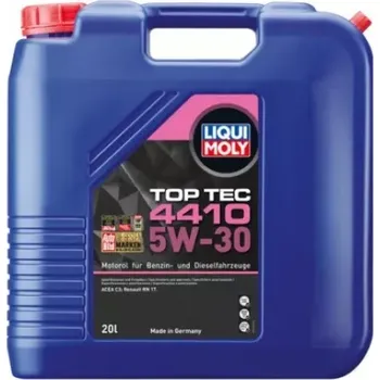 Motorový olej LIQUI MOLY 21399 TOP TEC 4410 5W-30 - 20L