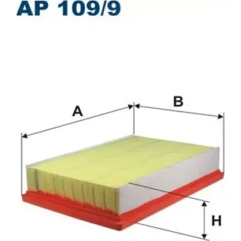 Vzduchový filtr FILTRON Vzduchový filtr AP 109/9