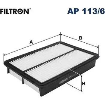 Vzduchový filtr FILTRON Vzduchový filtr AP 113/6