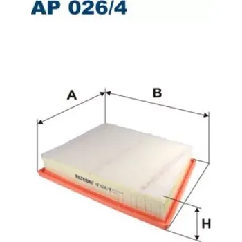 Vzduchový filtr FILTRON Vzduchový filtr AP 026/4