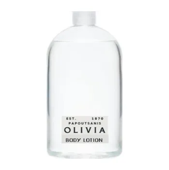 Tělové mléko 1000 ml, náhradní náplň, láhev, Olivia