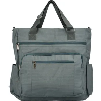Kabelka Sportovní taška šedá - Bellugio Gregan šedá