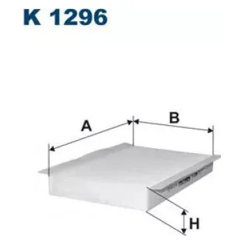 Kabinový filtr FILTRON Kabinový filtr K 1296