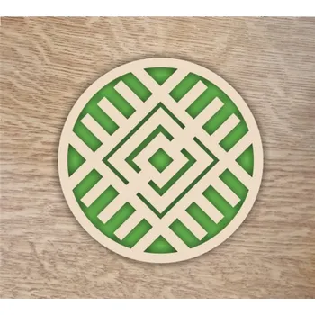 Podtácek Dřevěný podtácek exclusive - Dekor 6