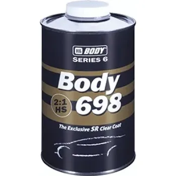 Autolak HB BODY 698 CLEAR HS SR 2:1 transparentní 1L
