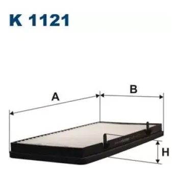 Kabinový filtr FILTRON Kabinový filtr K 1121