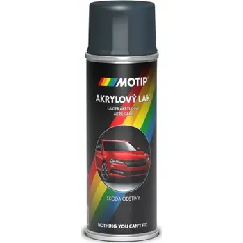 Silikonový sprej MOTIP Škoda satin šedá metalická 200ml