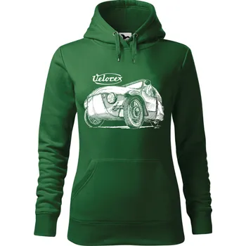 Dámská mikina Mikina - Velorex Barva: Lahvově zelená (06), Velikost: XXL, Střih: Dámské