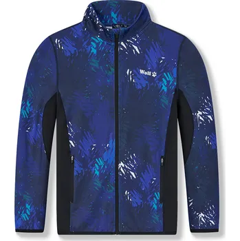 Chlapecká mikina Chlapecká funkční mikina - Wolf M2541, tmavě modrá Barva: Modrá tmavě, Velikost: 158