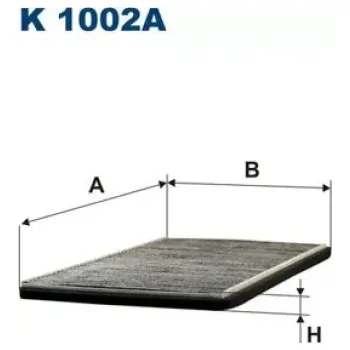 Kabinový filtr FILTRON Kabinový filtr K 1002A