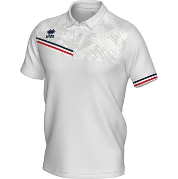 ERREA´ ERREA EMIR polokošile BARVA: bílá - tmavě modrá - červená, Velikost: XXXL Technická polokošile z recyklovaného polyesteru s elegantním designem