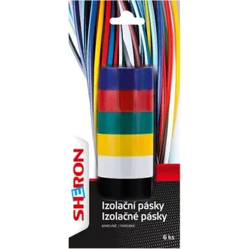 SHERON Páska izolační barevná 6 ks