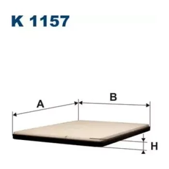 Kabinový filtr FILTRON Kabinový filtr K 1157