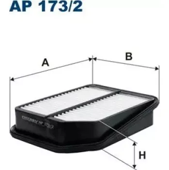 Vzduchový filtr FILTRON Vzduchový filtr AP 173/2