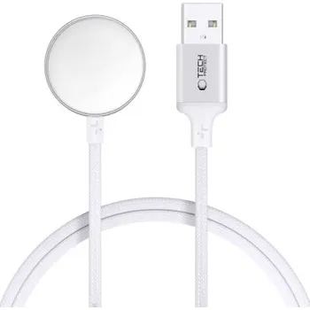 Tech-Protect | Tech-Protect MC02 magnetická nabíječka na Apple Watch USB 1m, bíla