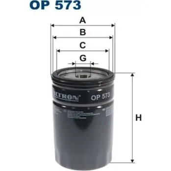 Auto-moto FILTRON Olejový filtr OP 573