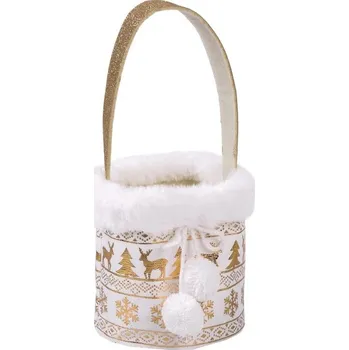 Vánoční dekorace Dárková taštička s vánočním motivem
