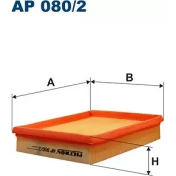 Vzduchový filtr FILTRON Vzduchový filtr AP 080/2