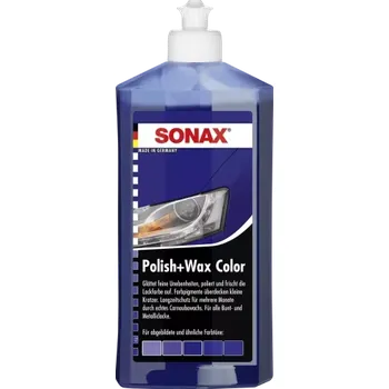 Sonax Polish & Wax Color NanoPro modrá 250ml