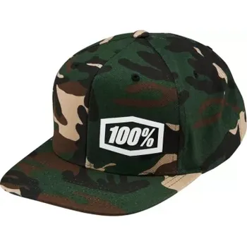 Kšiltovka S100 kšiltovka 100% - MACHINE Snapback camo (UNI)