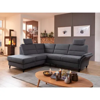 Sedací souprava Rohová sedací souprava ve skandinávském stylu WESTERLAND Levý roh - s rozkládáním a s úložným prostorem