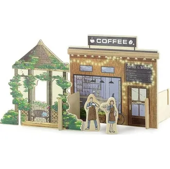 Domeček pro panenku Vemkel Herní sada City Kavárna