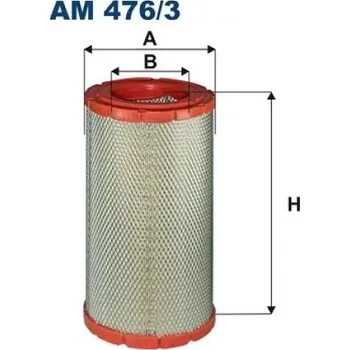 Vzduchový filtr FILTRON Vzduchový filtr AM 476/3