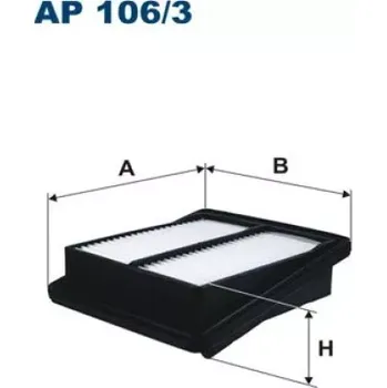 Vzduchový filtr FILTRON Vzduchový filtr AP 106/3