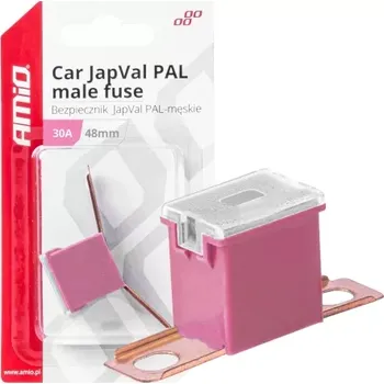 Autoelektrika AMIO Pojistky JAPVAL PAL malá 48mm 30A-03418