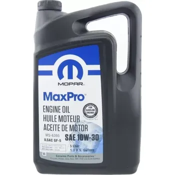Motorový olej MOPAR MAXPRO 10W-30 5L