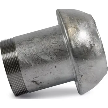 Hadicová spojka PERROT TRN AG REDUKCE POZINK - typ VP, DN 70 mm bez háků, vnější záv. AG 2.1/2", hlava 102,5 mm